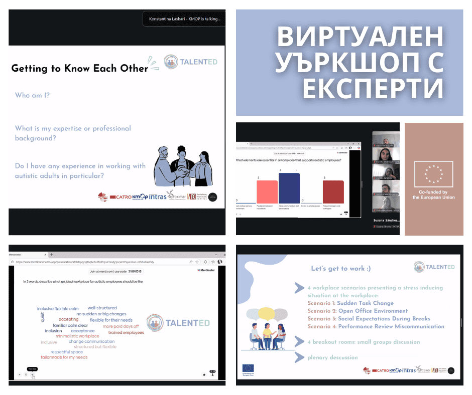 Talented workshop for experts on autism